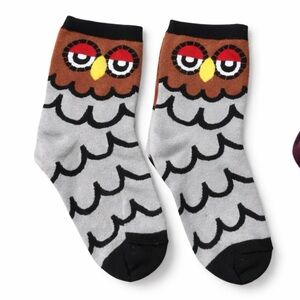Unamused Owl Socks